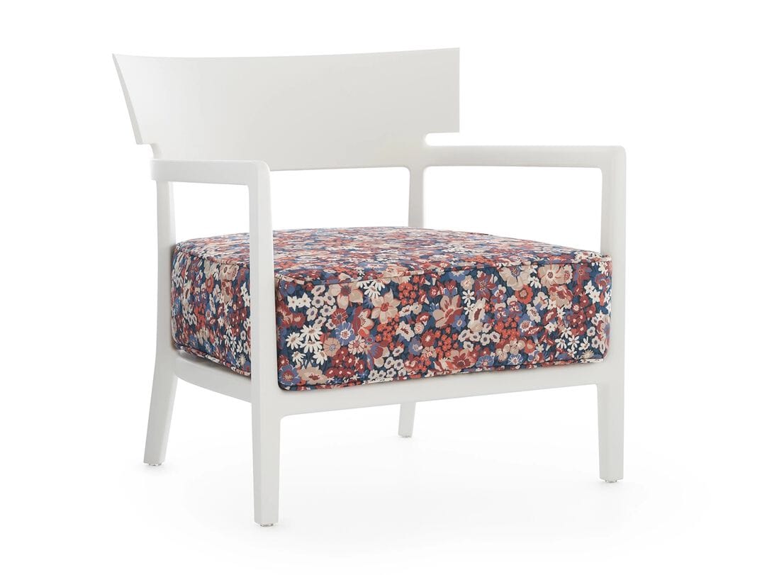 Съемное садовое кресло из поликарбоната и ткани с подлокотниками Kartell CARA LIBERTY ARCH-00029641 - Вид №32