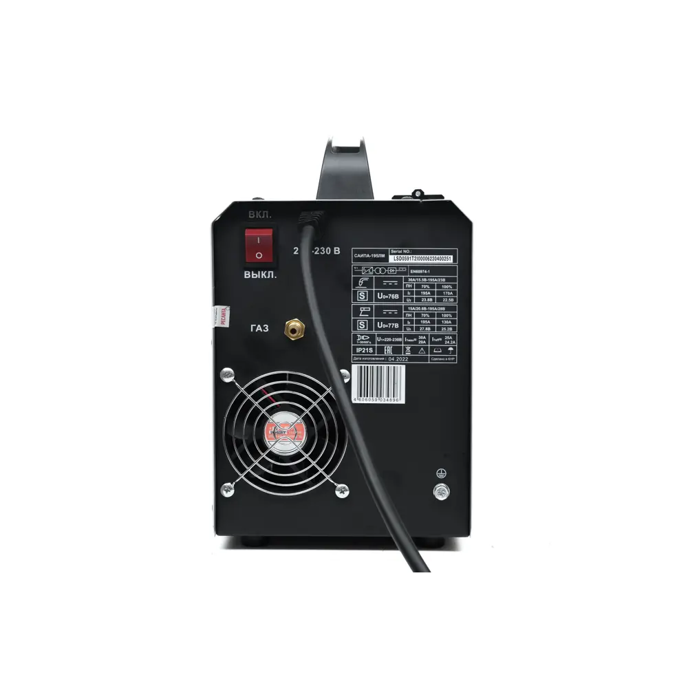 Инверторный сварочный полуавтомат Ресанта САИПА195ЛМ 200А 83307015 STLM-0040319 - Вид №9