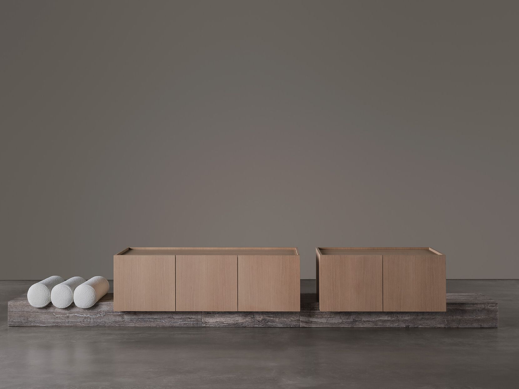 Секционный деревянный шкаф Meridiani VETRA ARCH-00018326 - Вид №2