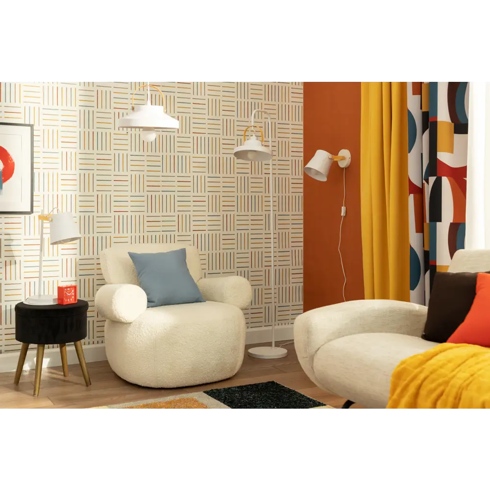 Подвесной светильник Toplight Wendi, 1 лампа, 7 м², цвет белый/дерево 82672376 STLM-2090661  - Вид №9