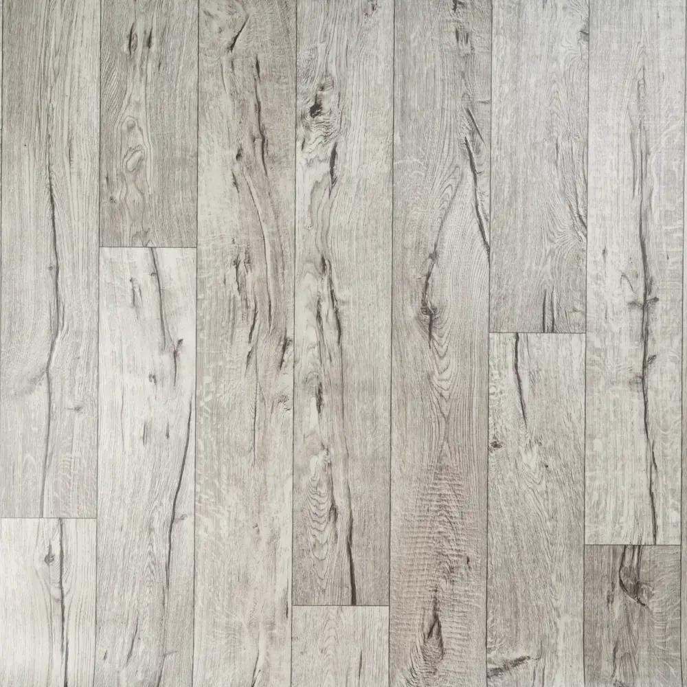 Линолеум бытовой KREAFORTA «Эйпен» серый под дерево, 23 класс, ширина 4 м 89436098 STLM-1583713 - Вид №1