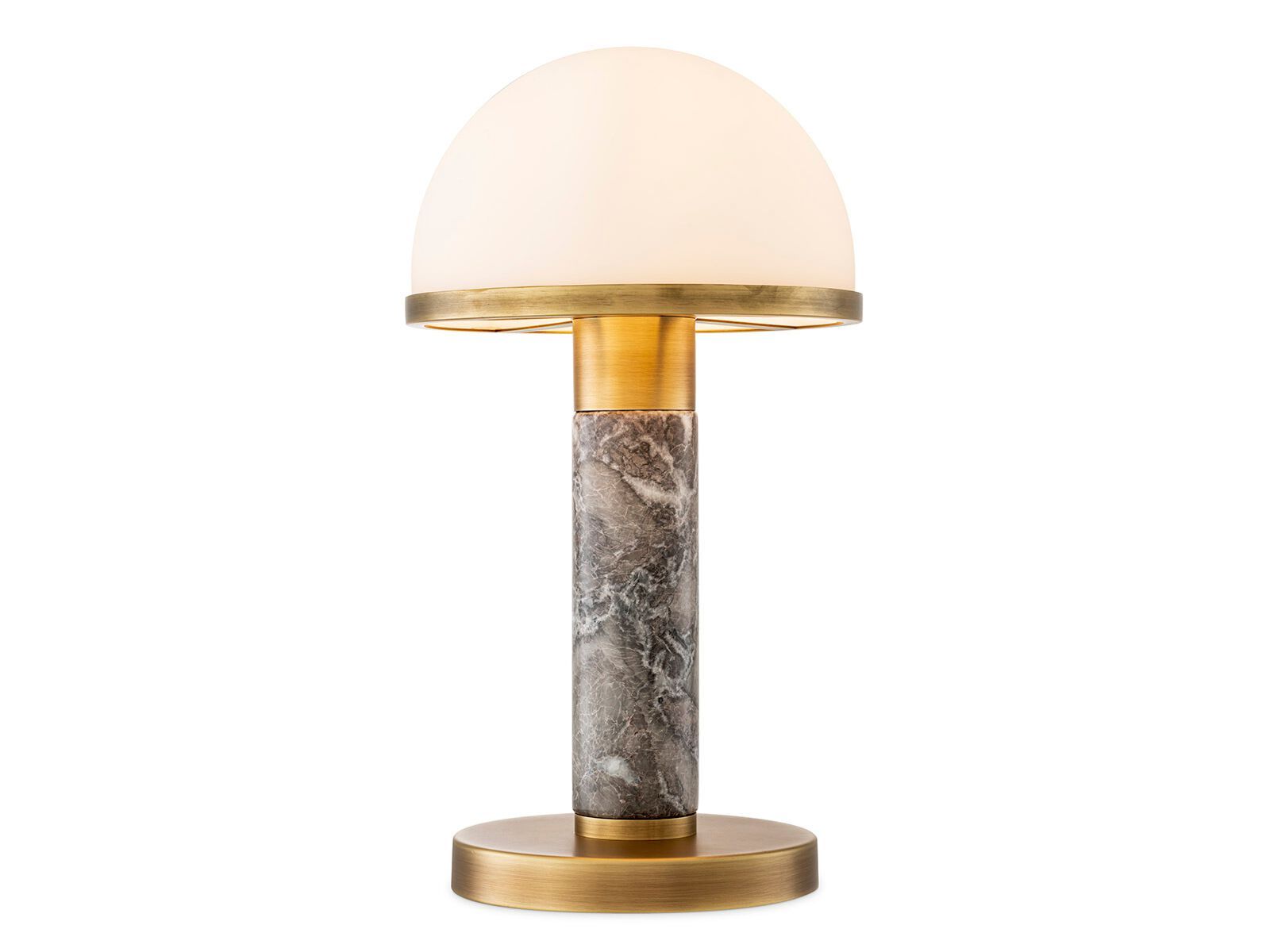 Настольная лампа из мрамора и латуни Eichholtz ZIEGÈL ARCH-00117067
