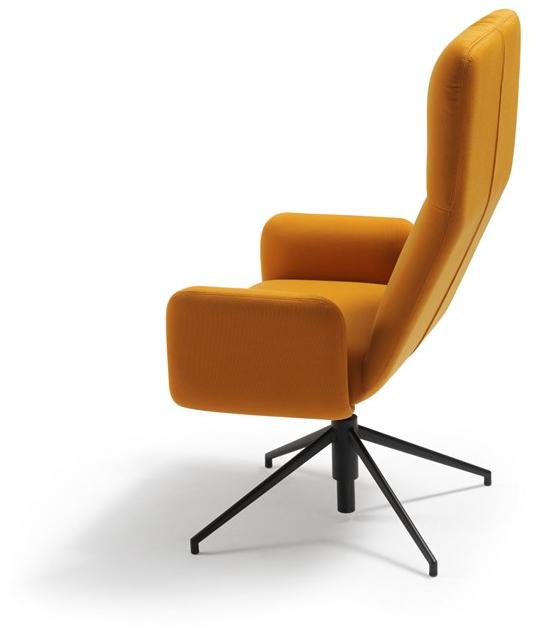 Sancal Поворотное кресло руководителя из ткани с высокой спинкой Elle sun-id-1479245 - Вид №1