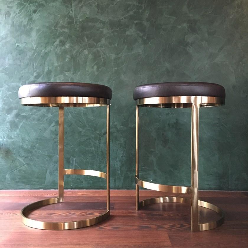 ZALABA Design Стул из стали с подставкой для ног Ola sun-id-1345410 - Вид №2