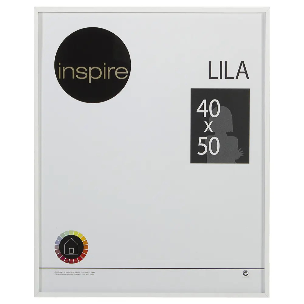 Фоторамка Inspire Lila для памятных моментов 40×50 см 18768851 STLM-0012587