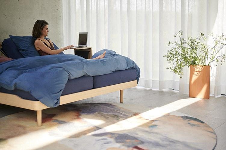 Auping Двуспальная кровать из бука на колесиках Noa sun-id-1441428 - Вид №6