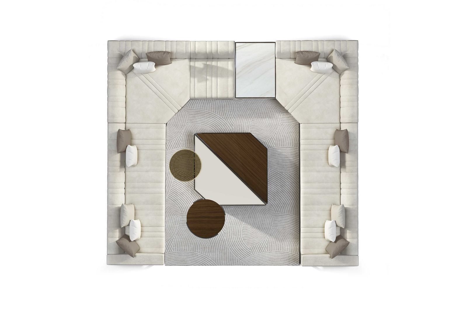 Угловой диван из ткани Capital Collection ARCH-00073727 - Вид №3