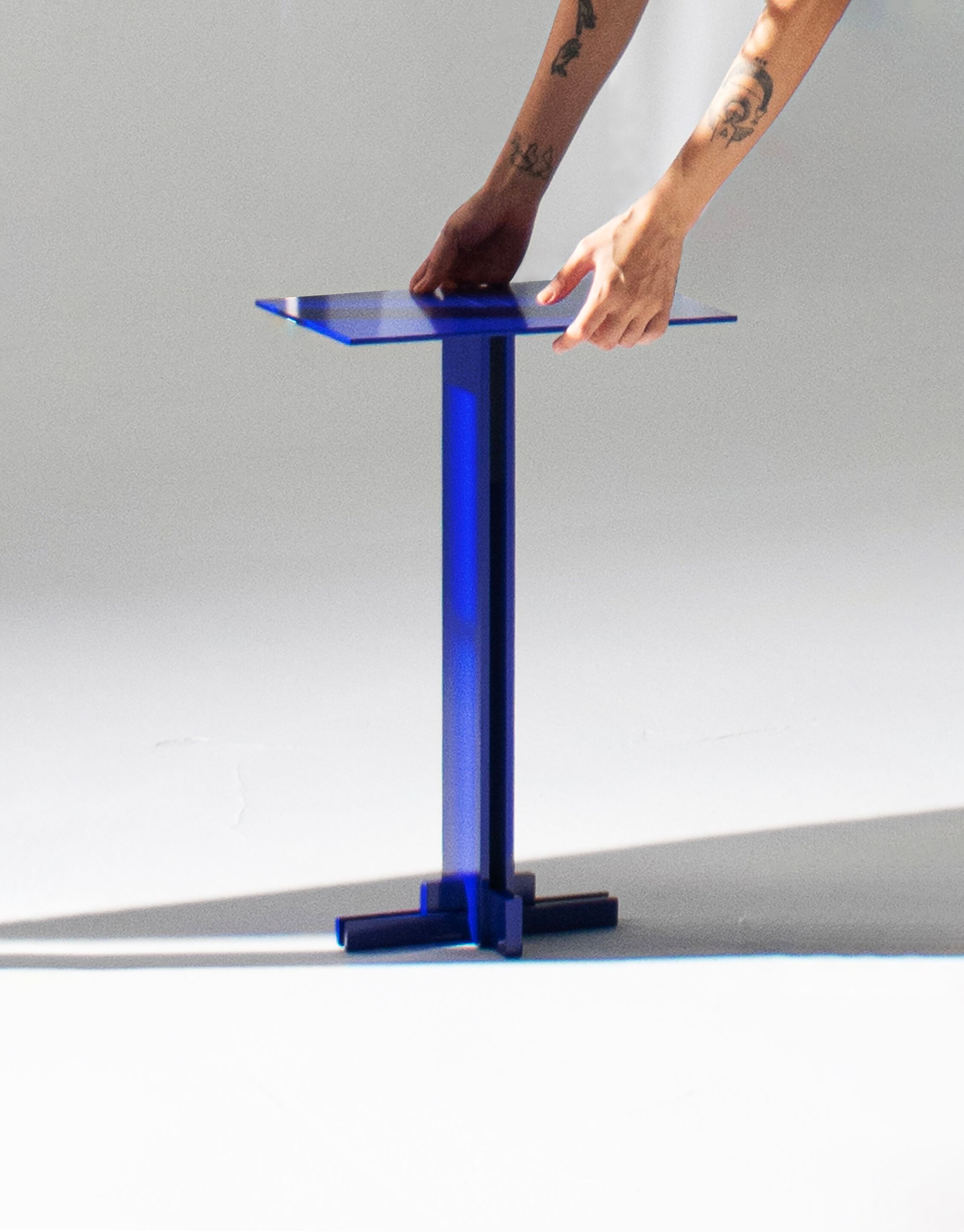 Прямоугольный металлический журнальный столик YET. Design Studio APEX ARCH-00041776 - Вид №9