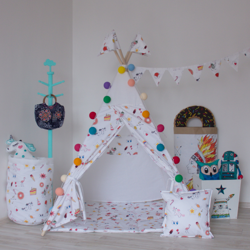 Игровой коврик стеганый Swag VAMVIGVAM SWAG 281564 Розовый Santreyd  - Вид №2