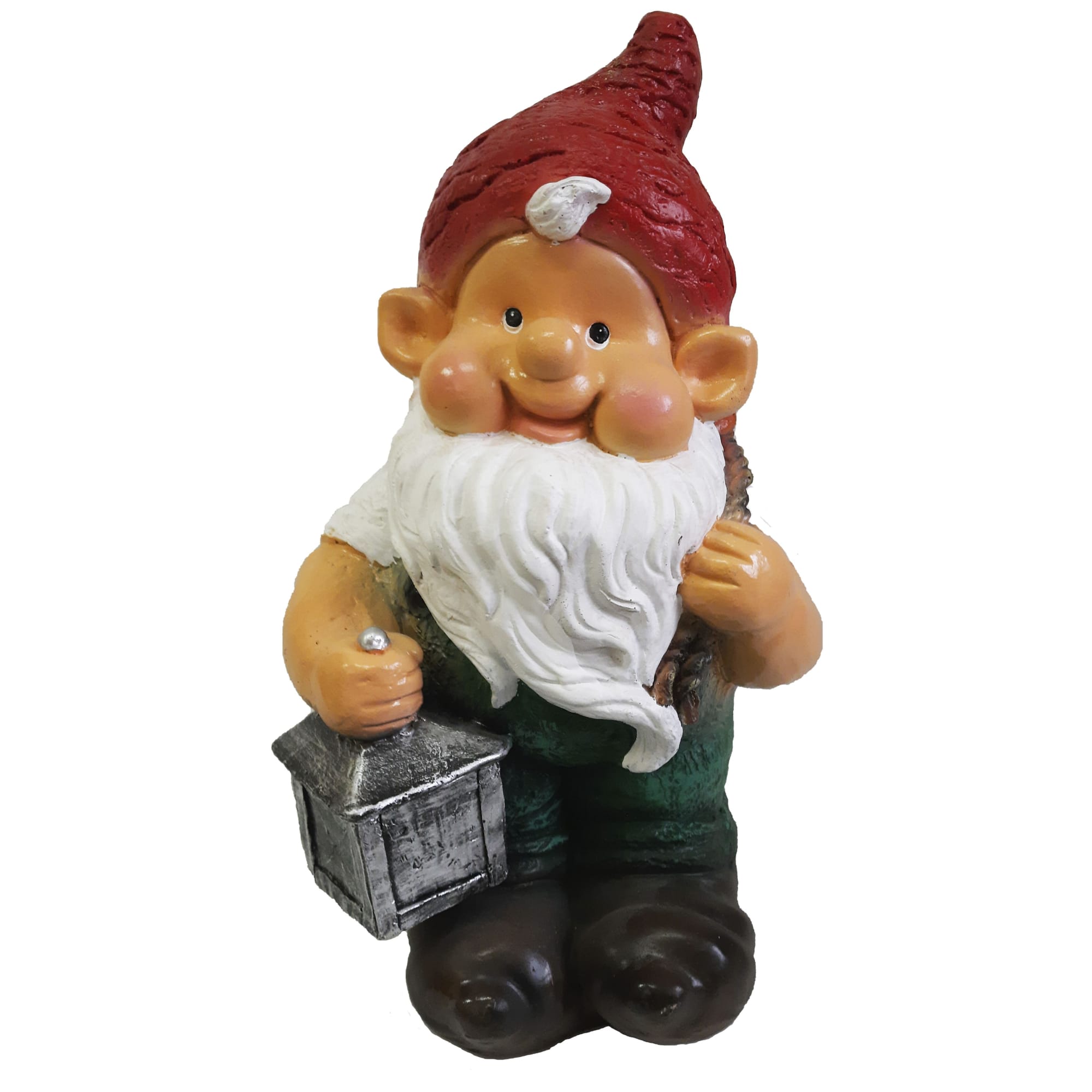 84549152 Фигура садовая «Гном Вася с фонарём» высота 42 см Santreyd 