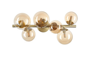 Потолочный светильник из дутого стекла