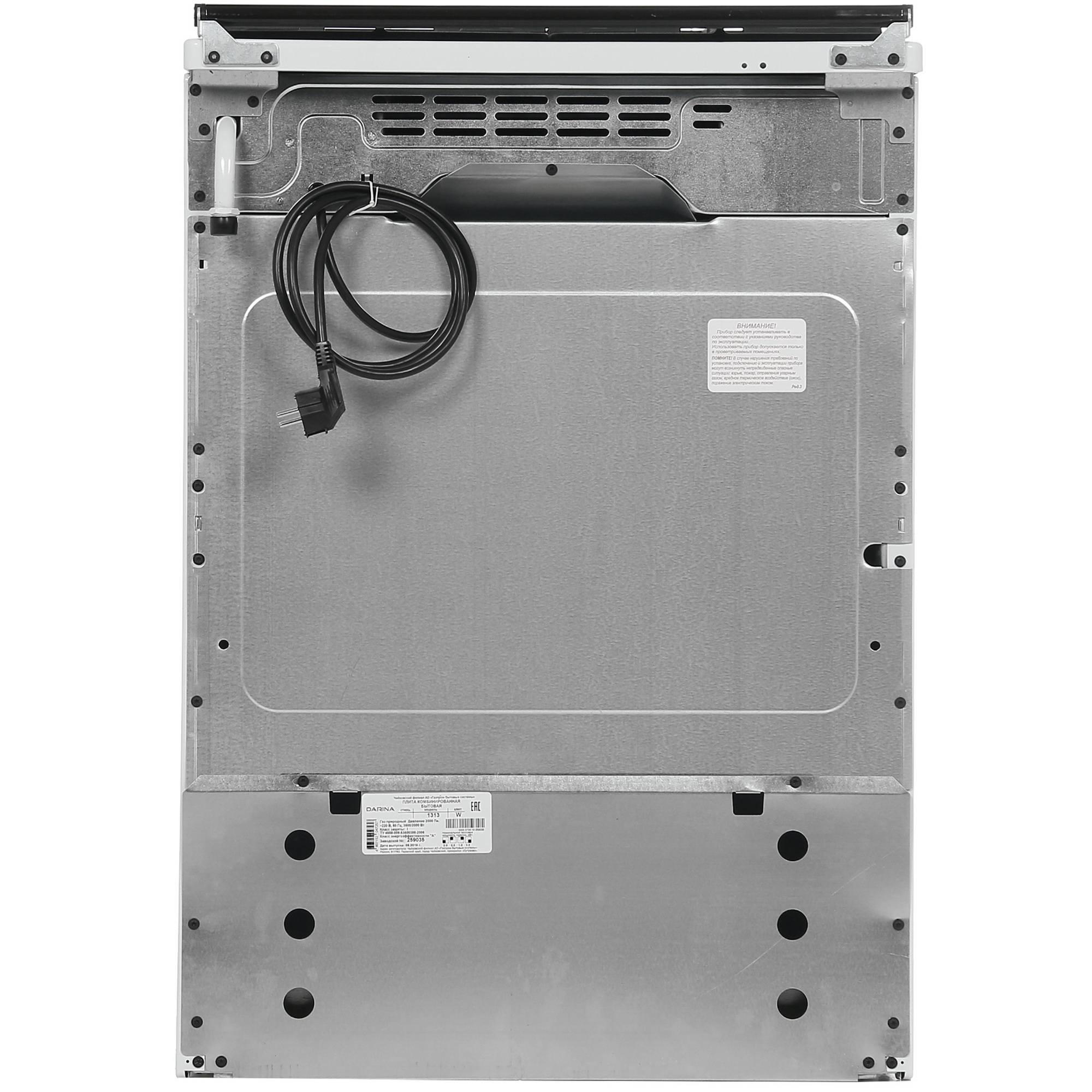 1378966 Комбинированная плита DARINA 1313 W белый STDN-0150943 - Вид №7