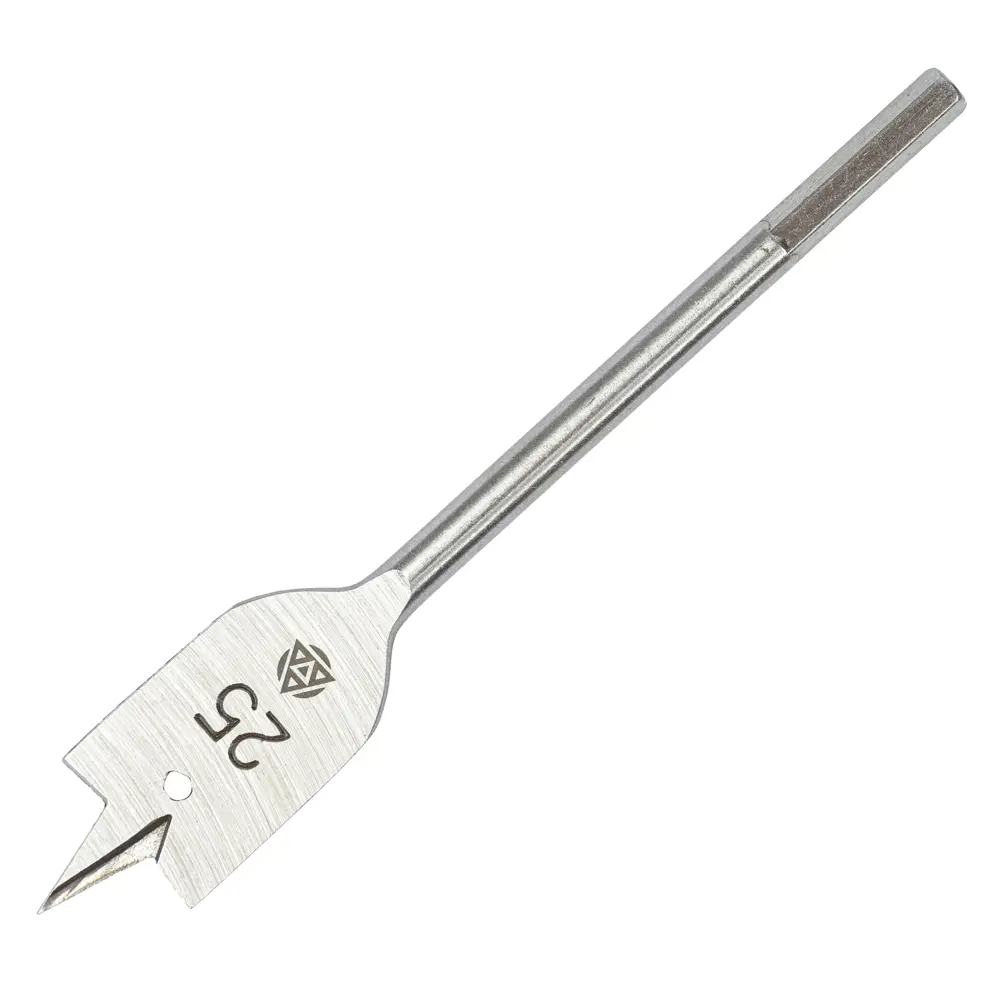 Перьевое сверло Волжский Инструмент для точного сверления дерева диаметром 25 мм 89402778 STLM-1563561