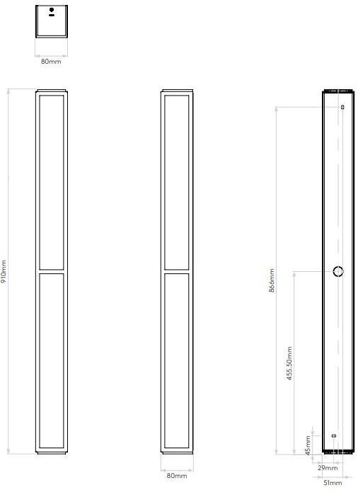 Astro Lighting Светодиодный настенный светильник из стали и стекла для ванной Mashiko sun-id-1381893 - Вид №9