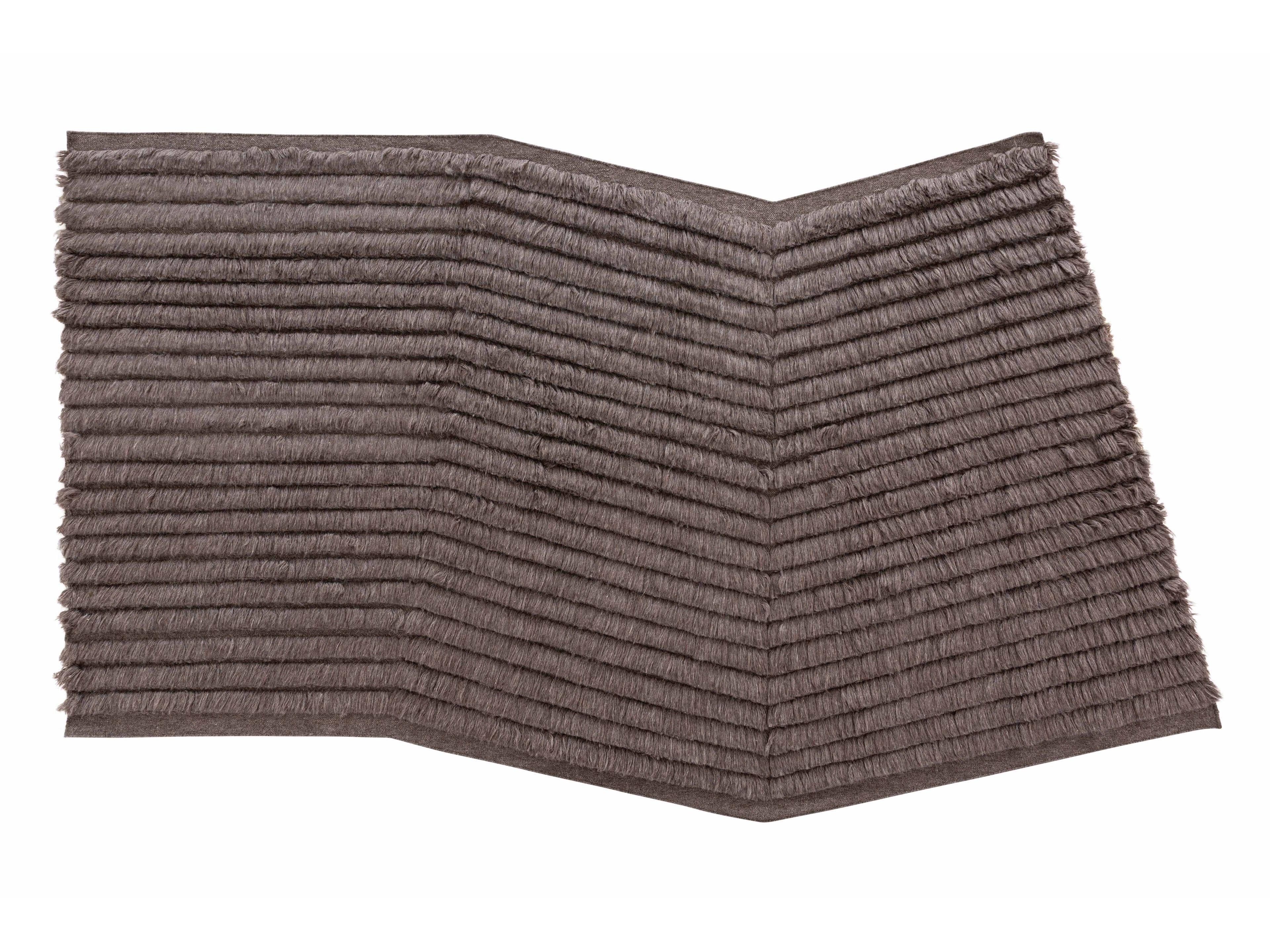 Шерстяной ковер с длинным ворсом GAN LINES ARCH-00121496