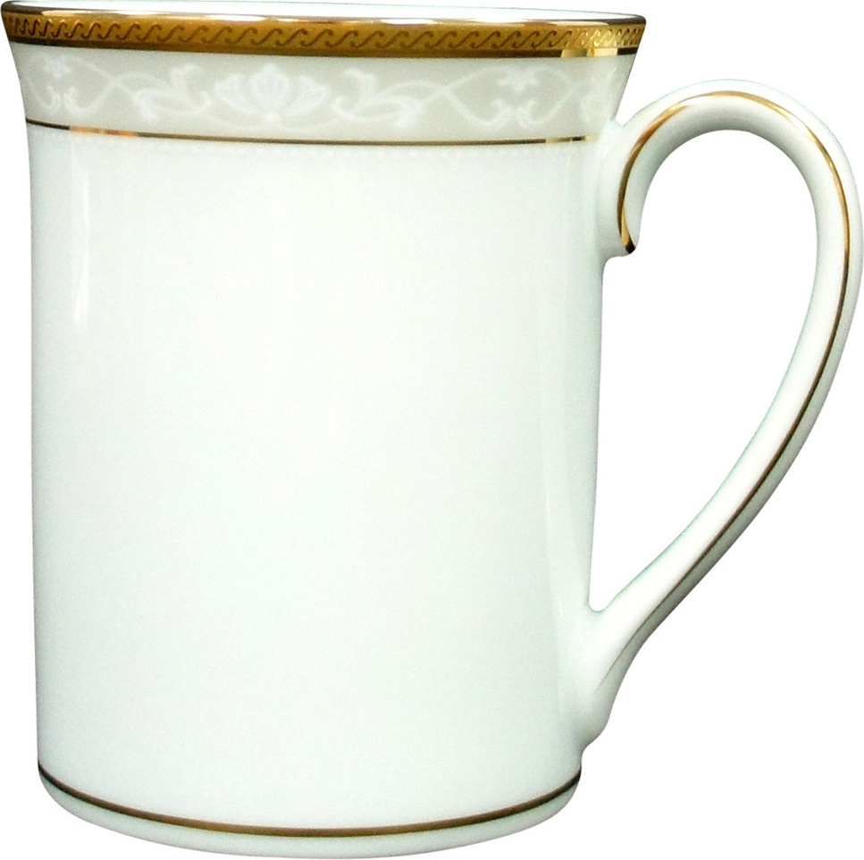 10644641 Noritake Кружка Noritake "Хэмпшир, золотой кант" 360мл Фарфор 