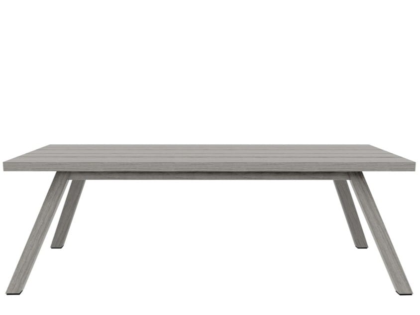 Прямоугольный стол из тикового дерева JANUS et Cie ARCH-00039228 - Вид №1