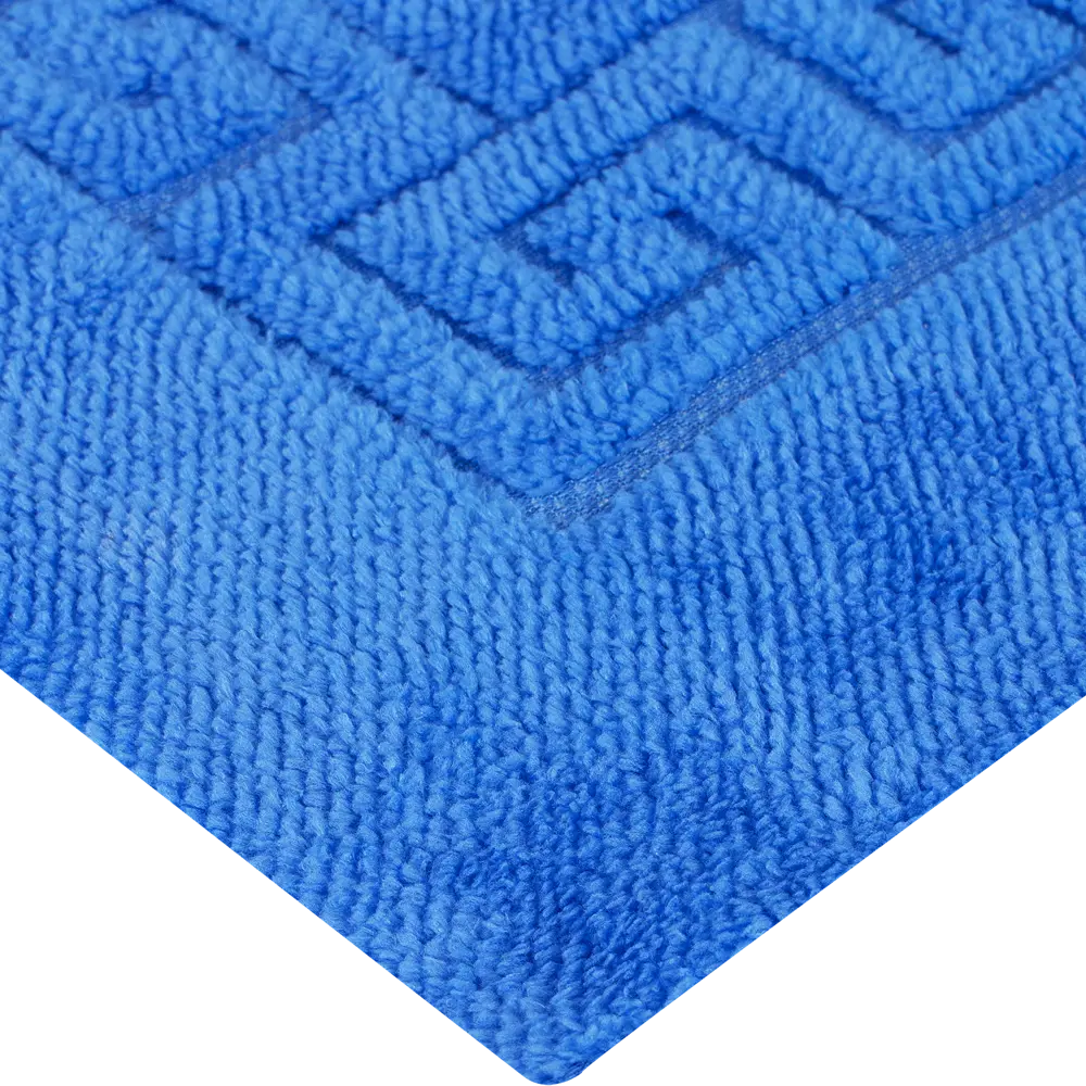 Коврик для ванной комнаты Foot 50x70 см цвет синий PRIMANOVA STLM-2211680 - Вид №1