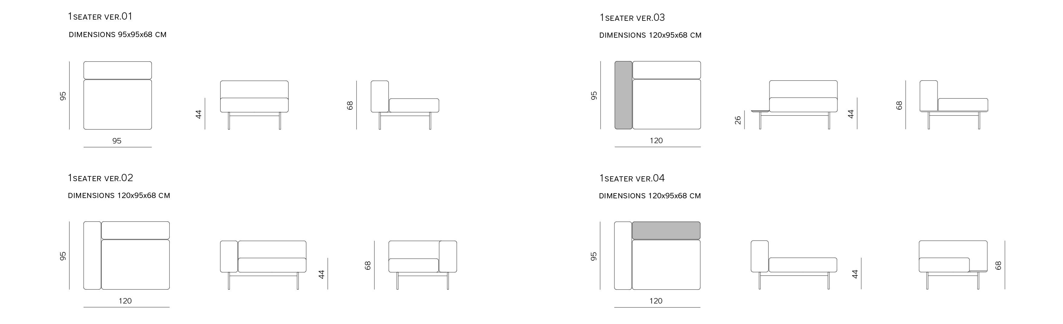 Кресло с подлокотниками prostoria Convert ARCH-00077364 - Вид №2