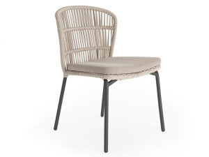 Веревочный садовый стул