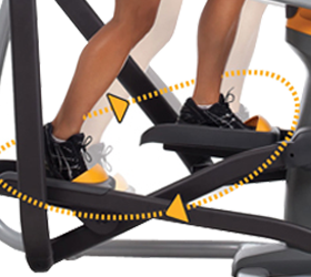 A7XE Эллиптический тренажер a7xe (a7xe-06) MATRIX  - Вид №4