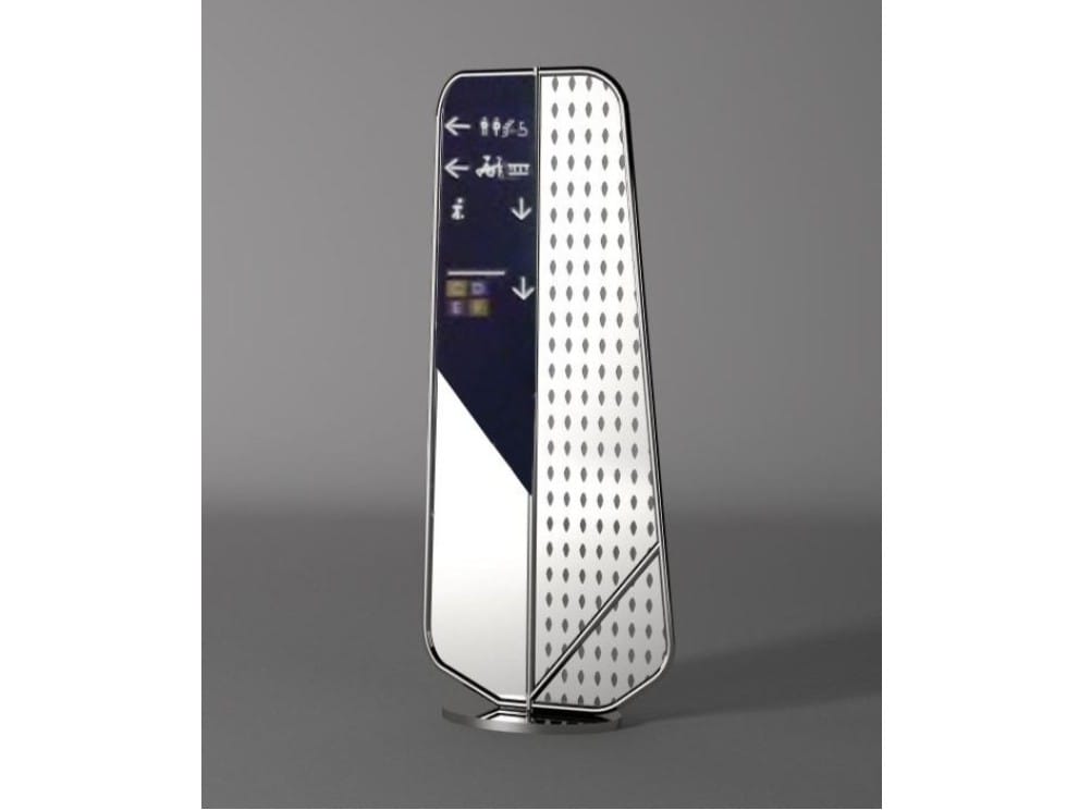 Оцинкованный лист знак знак Viscio Urban Design зеленый ARCH-00055358 - Вид №1