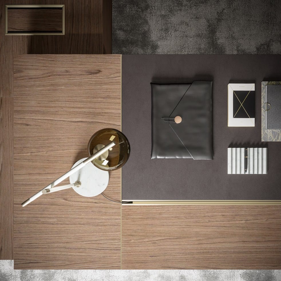 Деревянный исполнительный стол PROF Block 2.0 ARCH-00126139 - Вид №34