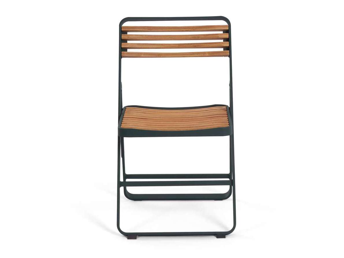 Складной стул из алюминия и бамбука с открытой спинкой Mindo Mindo 121 ARCH-00150806 - Вид №21