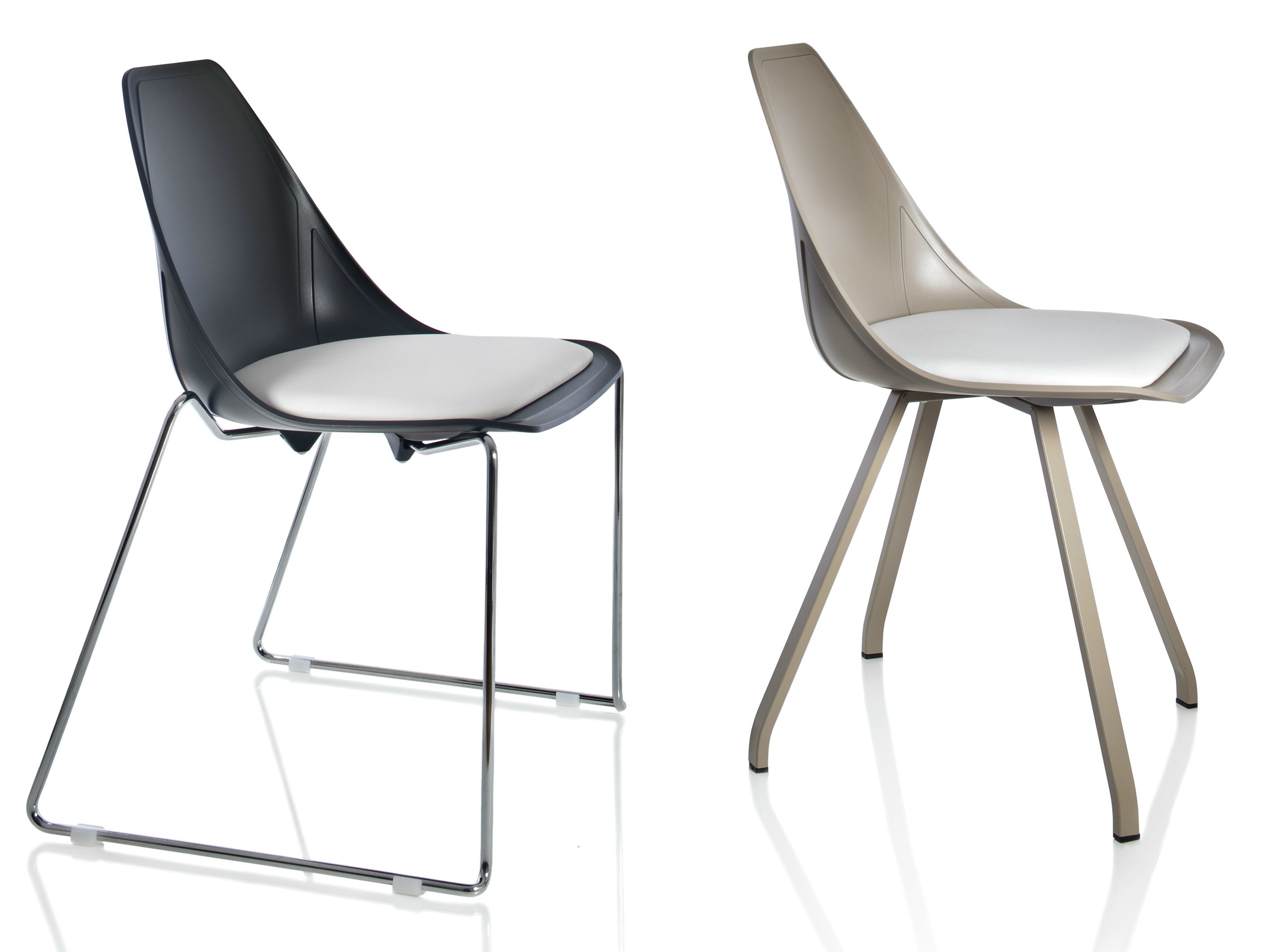 Стул из полипропилена ALMA DESIGN X Chair ARCH-00018443 - Вид №3