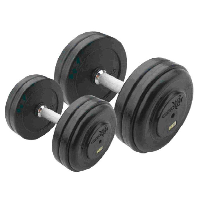 Гантельный ряд alex 5 пар от 40 до 50 кг Alex P-RO sun-id-2069018