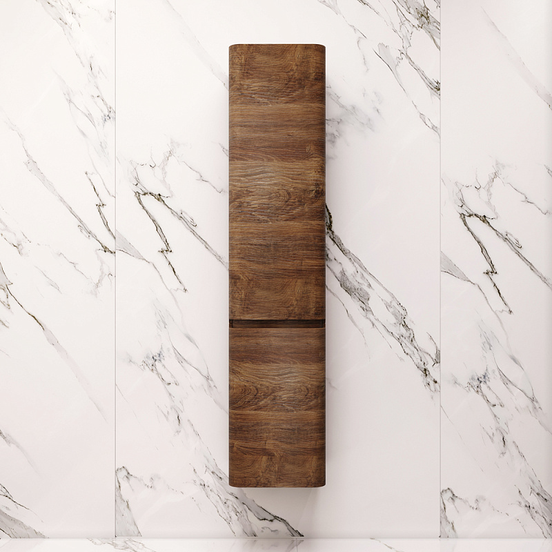 M30CHL0406NF Шкаф-колонна подвесной левый 40 см двери орех текстурированная шт AM.PM Sensation