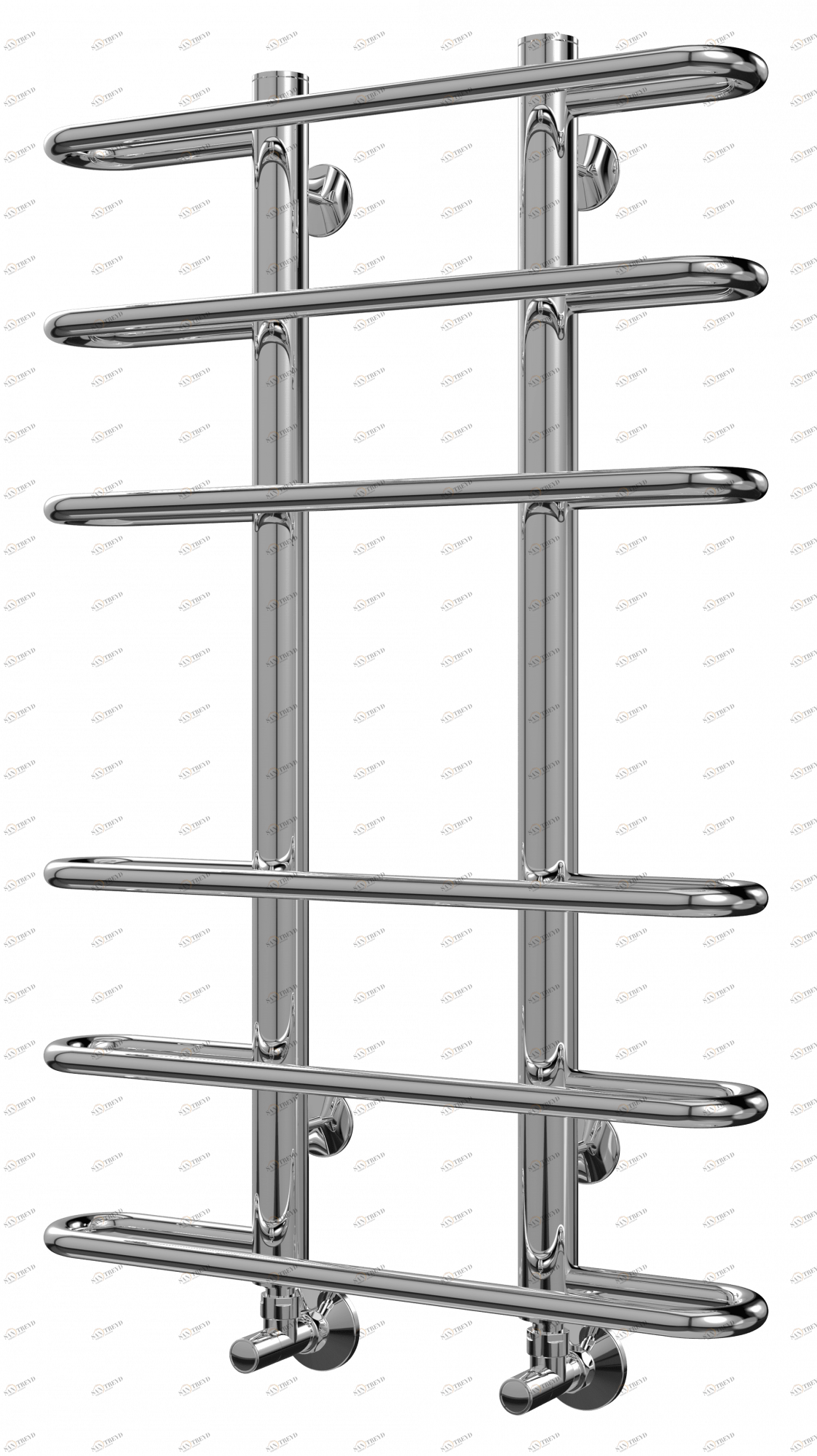 4670030723185 ЭКОНОМ Сахара П6 500х796 Полотенцесушитель TERMINUS RAL 9005 матовый