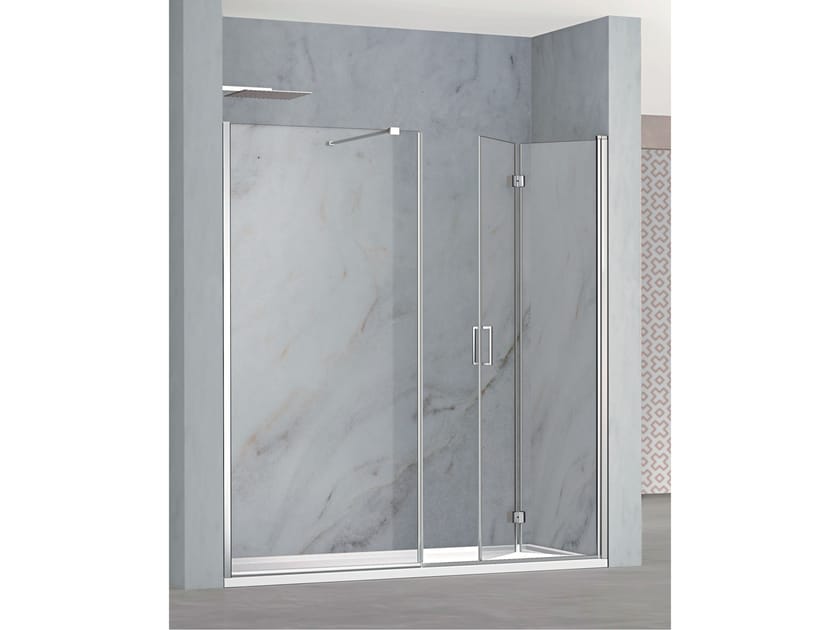 Хрустальная ниша душевая кабина с книжной дверью Metidea топ ARCH-00052877