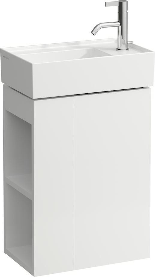 H8153347581111 Мини-раковина, ассиметричная, со специальным скрытым сливом LAUFEN PRO - Вид №1