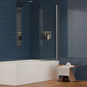 Душевое ограждение для ванны DILETTA 80 см