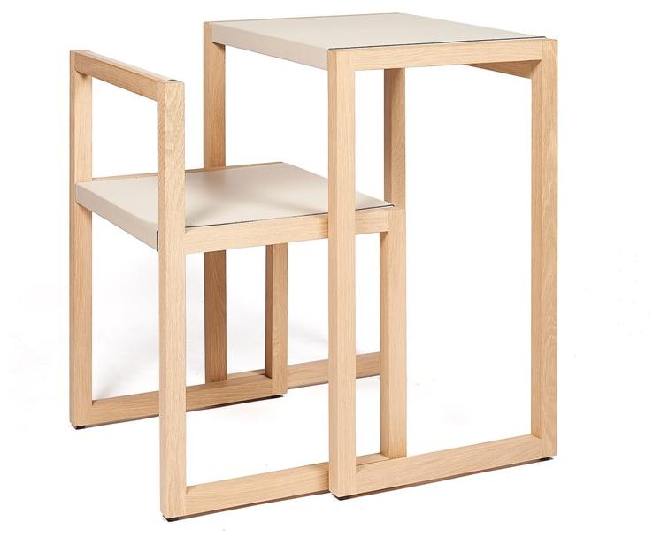 Wildspirit Письменный стол из дерева и телячьей кожи sun-id-1507274 - Вид №5