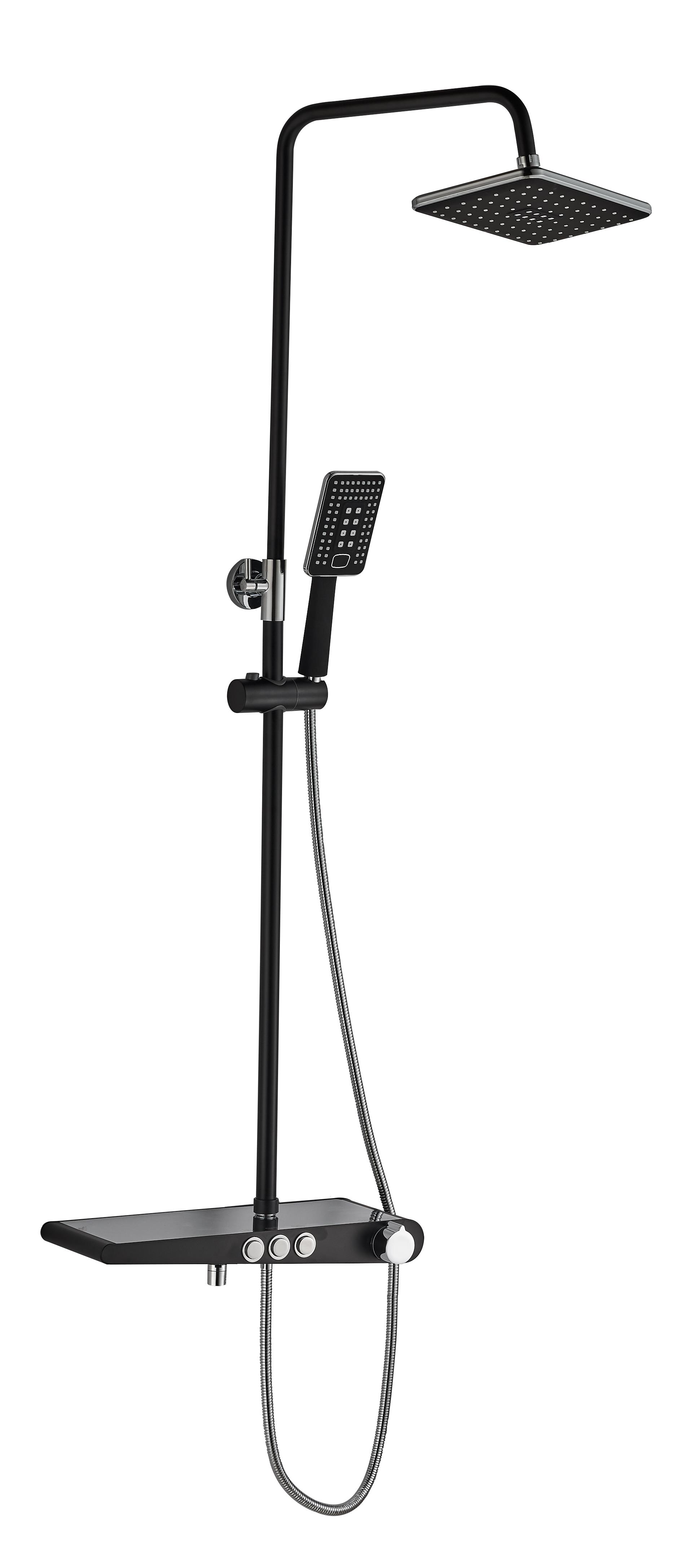 HB2418 Душевая система , черный Haiba  - Вид №1