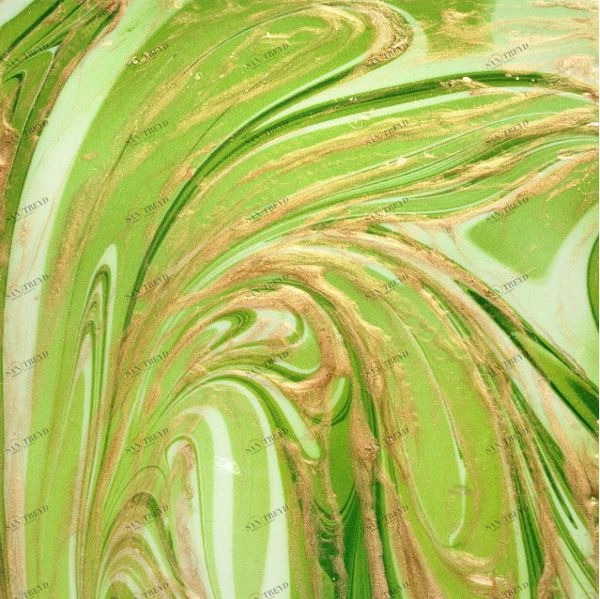Декоративная панель Liquid Dreams Soluble In Green Alex Turco SOLUBLEINGREEN