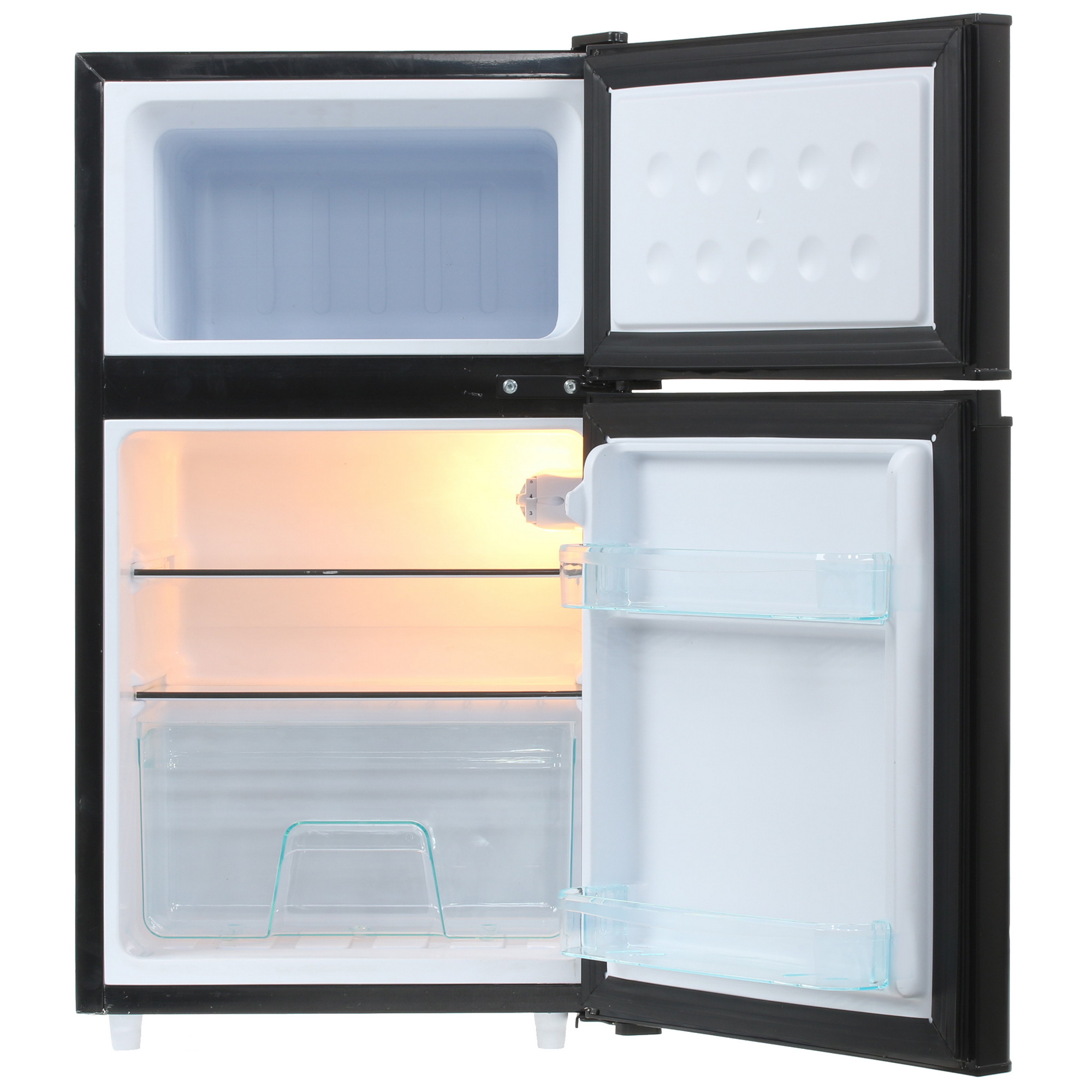 1118627 Холодильник компактный   Tesler RCT-100 черный STDN-0087471 - Вид №1