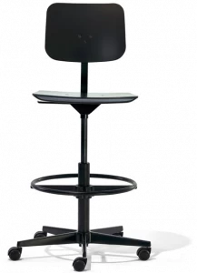 Richard Lampert Табурет с 5 спицами, регулируемый по высоте Mr. square