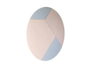 Овальное настенное зеркало