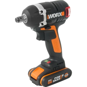 Гайковерт бесщеточный ударный Worx WX279, 20 В Li-ion 2x2 Ач, 300 Нм