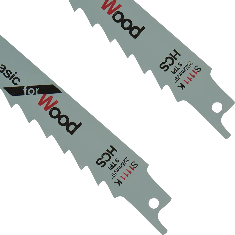 Полотно для сабельной пилы по дереву Bosch S1111K 225 мм, 2 шт. 82582076 STLM-2177018 BOSCH PROFESSIONAL  - Вид №2