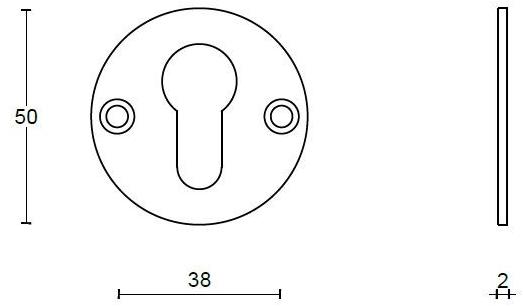 Formani Круглая насадка из нержавеющей стали Bosco Lzbn50 lzby50 lzbb50 - Вид №7