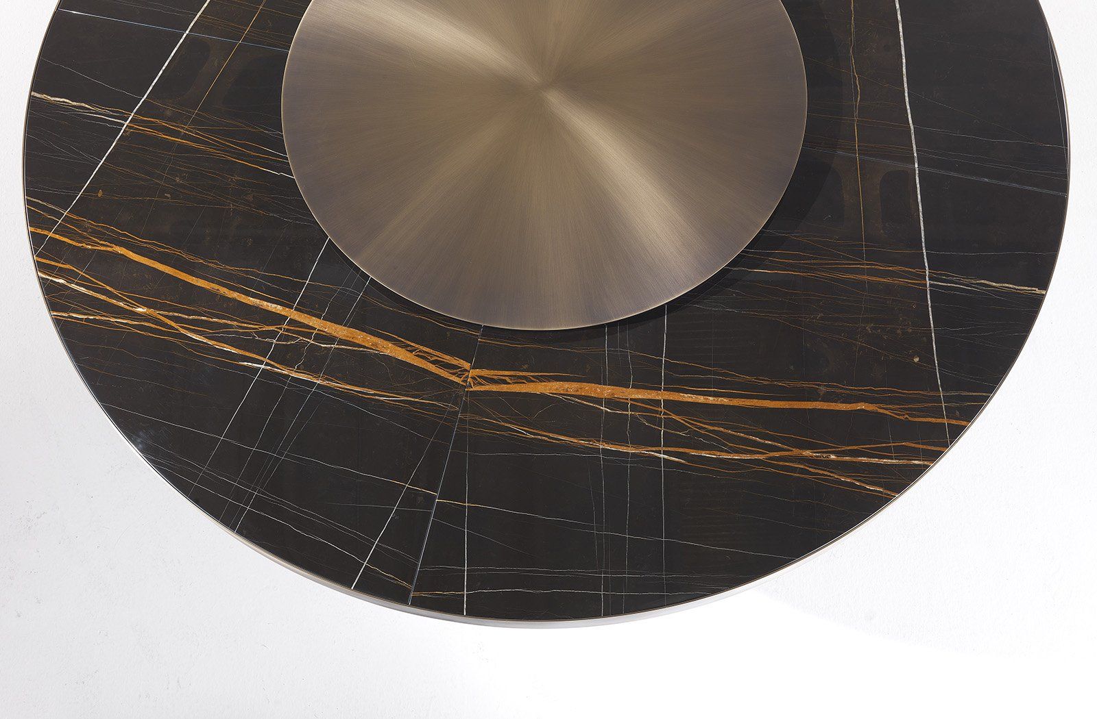 Круглый мраморный стол Sahara Noir Gianfranco Ferré Home Mayfair ARCH-00060221 - Вид №1