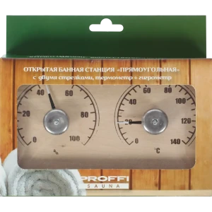 Банная станция Proffi Sauna PS0570 термометр и гигрометр