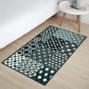 Коврик декоративный нейлон Кристалл 50x80 см цвет синий 85172723 STLM-2129978