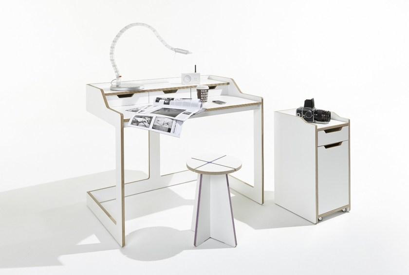 Müller Small Living Офисный комод из дерева на колесиках Plane sun-id-1483338 - Вид №1