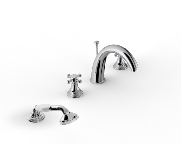 5501 GVX-070 Смеситель для ванны Zazzeri 5501GVX070 - Вид №1