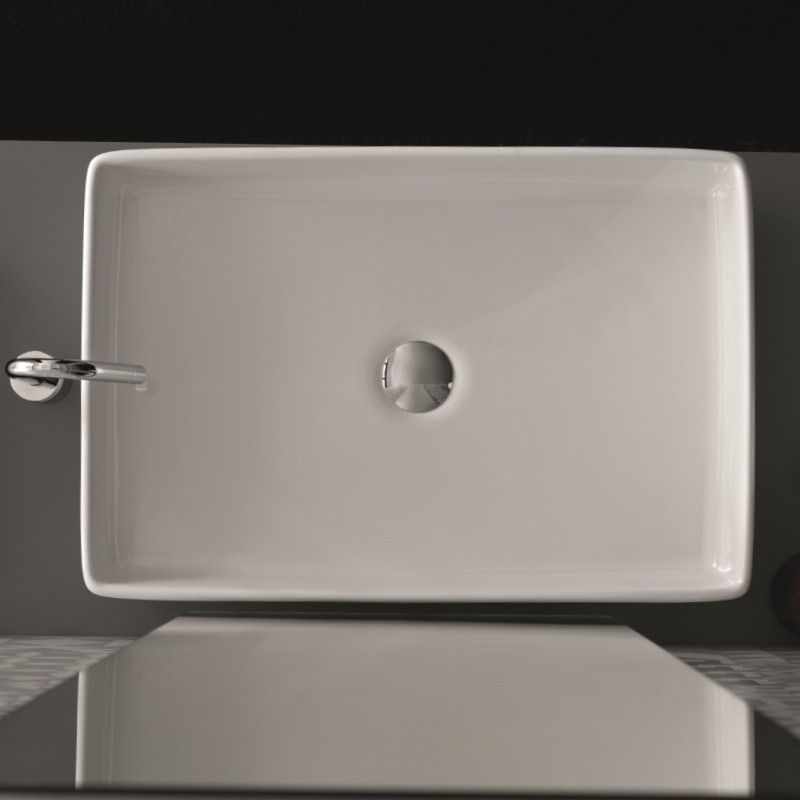 25367 Накладная раковина на столешницу  овальная Ceramica Hidra  - Вид №5